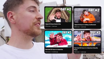 MrBeast new video : 7 Days Stranded At Sea
