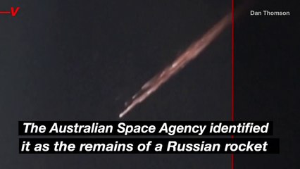 Australia’s ‘Meteor’ Likely Space Debris from Russian Rocket
