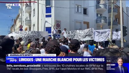 À Limoges, une marche blanche pour les deux jeunes morts à scooter après avoir échappé à un contrôle de police