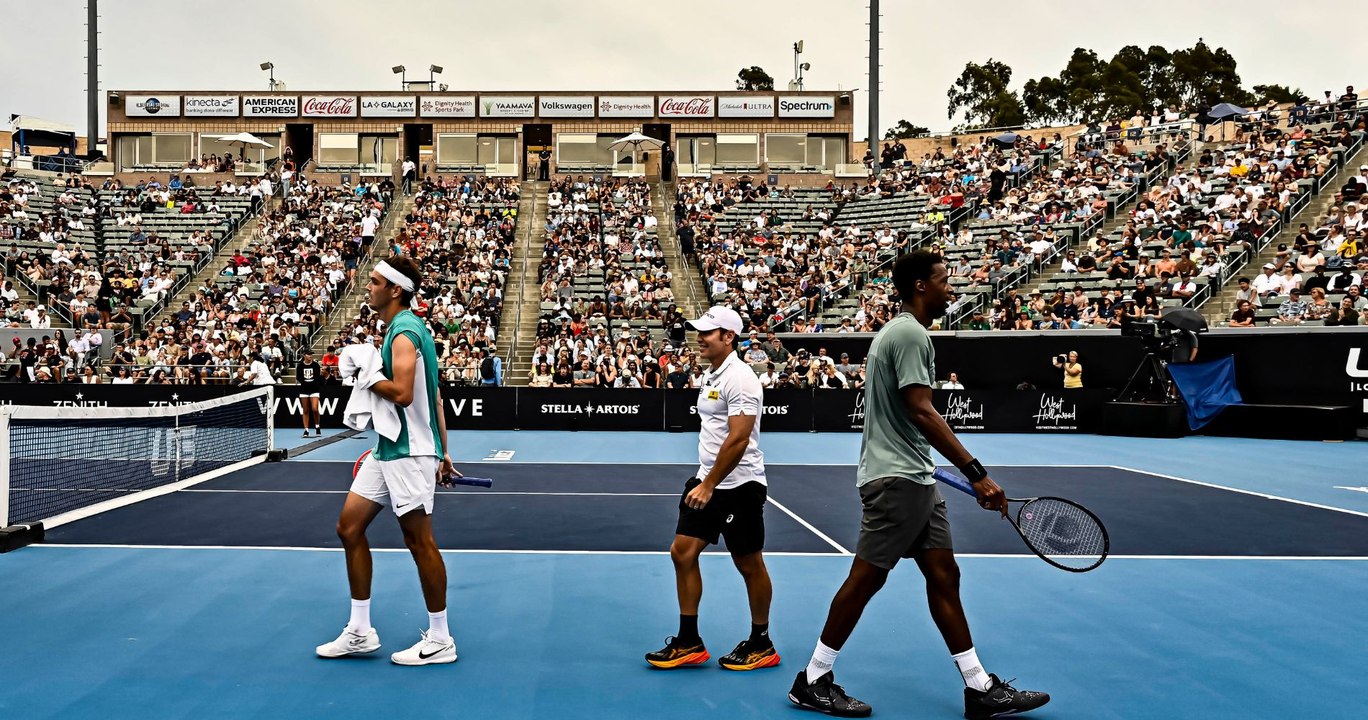 UTS Los Angeles Final Four : Highlights The Hotshot Taylor Fritz vs La Monf Gael Monfils