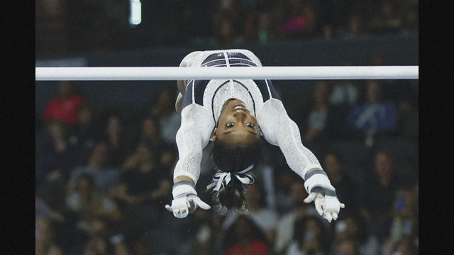 Retour triomphal pour la gymnaste américaine Simone Biles