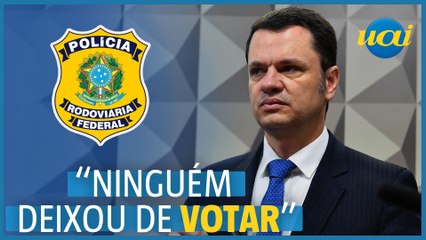 Anderson Torres comenta ação PRF no segundo turno