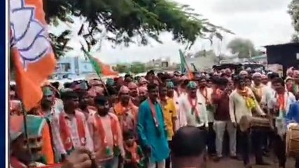 अलीराजपुर:BJP प्रदेश उपाध्यक्ष ने निकाली विशाल रैली,देखें नजारा