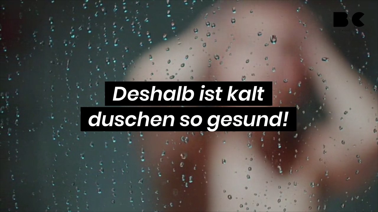 Deshalb ist kalt duschen so gesund!