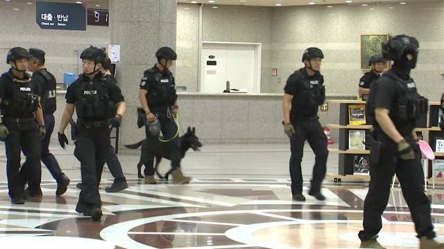 이재명 대표 상대 '테러 협박' 메일...경찰, 폭발물 수색 / YTN