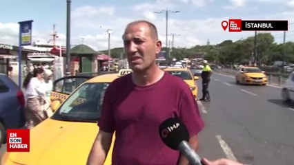 Eminönü’nde taksicilere ceza yağdı