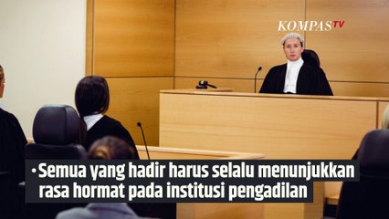 Lukas Enembe Gebrak Meja di Persidangan, Bagaimana Tata Tertib di Pengadilan? | SINAU