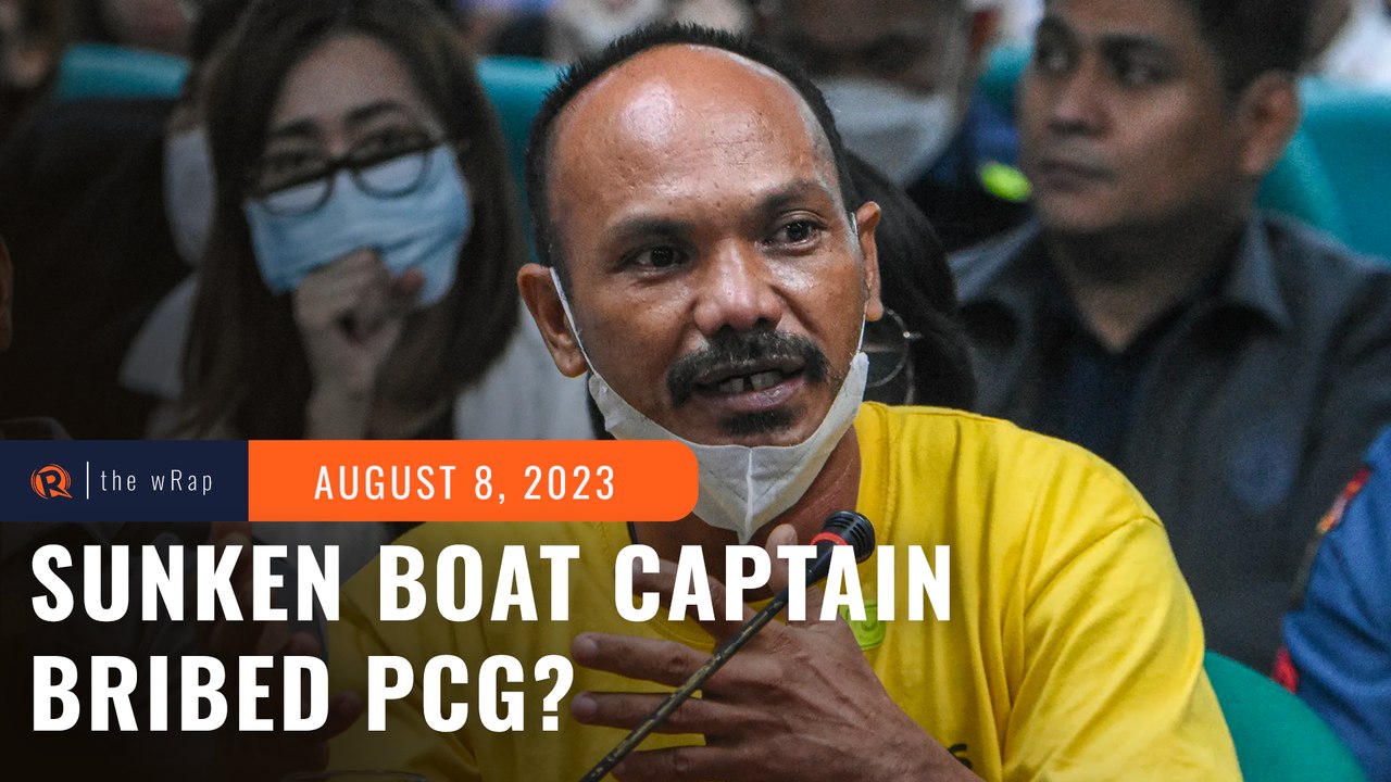 Captain of sunken Binangonan boat claims bribin...