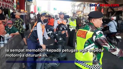Razia Parkir Liar, Pengemudi Ojol Kejar Truk Sudin Perhubungan