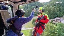 Maltempo in Slovenia, le operazioni di soccorso nelle zone allagate