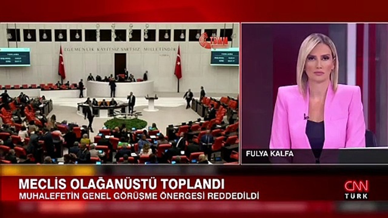 Dernière minute：La proposition d'assemblée générale des partis d'opposition a été rejetée par la Grande Assemblée nationale de Turquie, qui s'est réunie extraordinairement pour Akbelen.