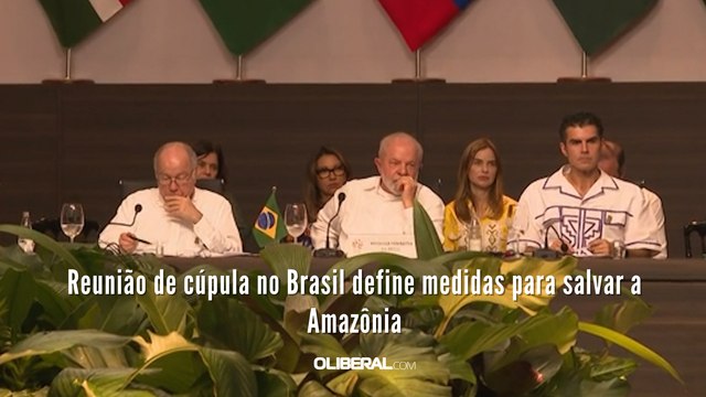 Reunião de cúpula no Brasil define medidas para salvar a Amazônia