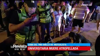 Joven fallece luego de que un vehículo impactara la moto en la que viajaba como pasajera