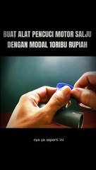 Membuat alat cuci steam motor