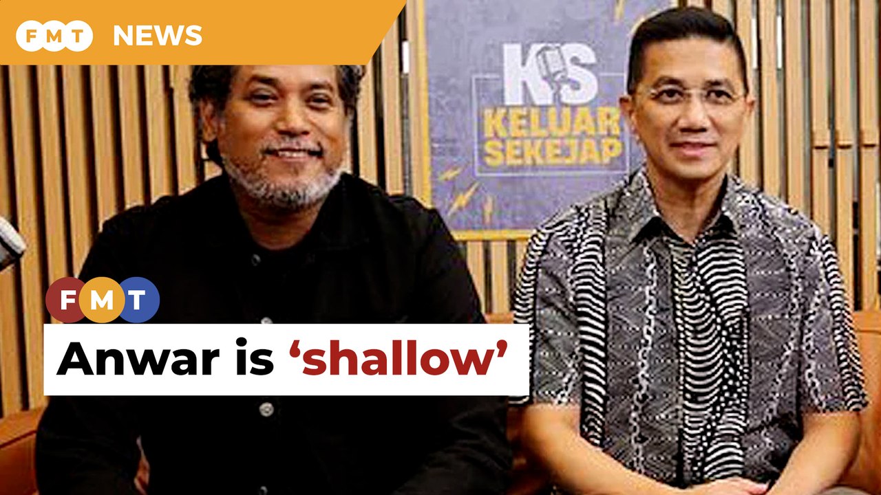 Anwar a good orator, but 'shallow', says Azmin
