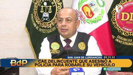 SJL: cae miembro de banda criminal que asesinó a policía para robar su vehículo