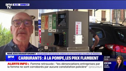 Hausse des prix des carburants: "Aucun signal ne peut permettre de penser que les prix vont se détendre", pour René-Jean Souquet-Grumey (Mobilians)