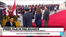 Informe desde Lima: Dina Boluarte realiza su primer viaje al exterior como presidenta de Perú