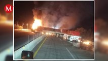 Tráiler se incendia en el Arco Norte, causa caos vial en la autopista México-Puebla