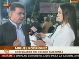 Gob. de Amazonas Miguel Rodríguez menciona compromiso de Venezuela con la protección del territorio