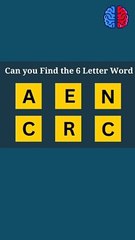 Guess the Word in 10 Seconds #iqtest #quiz #question