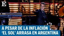 Argentina agota entradas de Luis Miguel a pesar de inflación