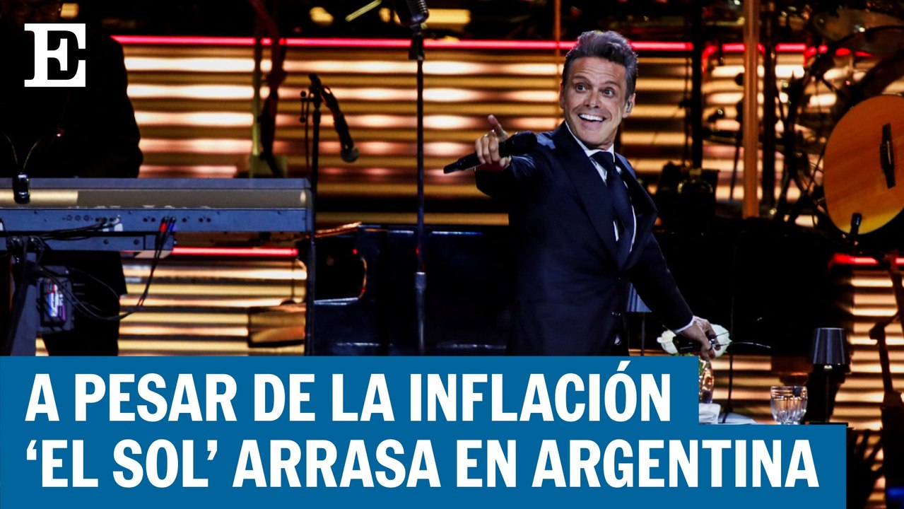 Argentina agota entradas de Luis Miguel a pesar de inflación