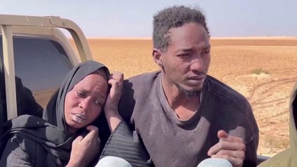 مهاجرون تحت لهيب الشمس بين تونس وليبيا يتحدثون عن أوضاعهم المأساوية