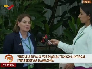 Vpdta. Sectorial Gabriela Jiménez  destacó las propuestas hechas en la Cumbre Amazónica