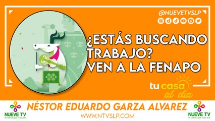 ¿Estás buscando trabajo? Ven a la FENAPO?