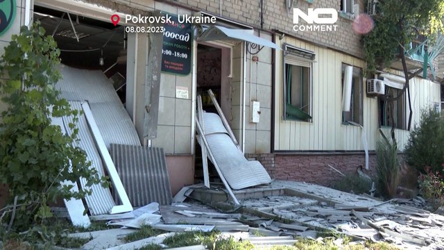 Последствия ударов РФ по Покровску