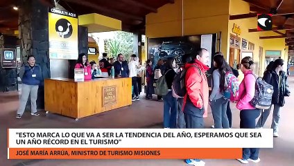 Esto marca lo que va a ser la tendencia del año, esperamos que sea un año récord en el turismo