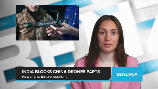 India Blocks Chinese Components in Military Drones