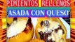 PIMIENTOS RELLENOS CON QUESO Y ASADA #recetas #chilerelleno #food #masterchef #mexico #chile