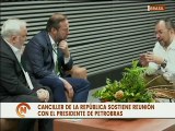 Canciller Yván Gil sostuvo un encuentro con el Pdte. de Petrobras como parte de la Cumbre Amazónica