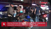 İstanbul'da motosiklet sürücülerine denetim! '20 bin lira ceza yedik'
