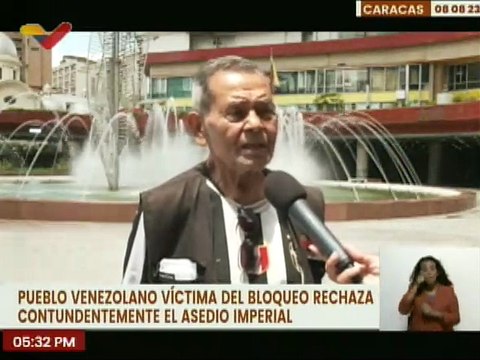 Caracas | Pueblo venezolano rechaza medidas coercitivas impuestas por EE.UU.
