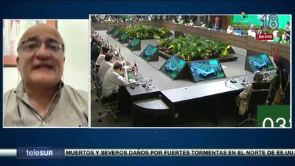 Hugo Moldiz: La cumbre ha respondido a las transnacionales y a su modelo de capitalismo verde