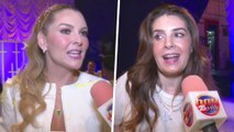 Marjorie de Sousa a punto de llorar y Mayrín Villanueva feliz en la misa por el inicio de ‘Golpe de Suerte’