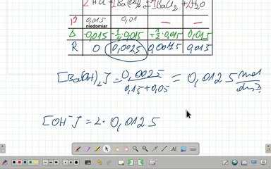 OBLICZANIE pH a) SAM KWAS b) REAKCJA ZOBOJĘTNIANIA, c) ZE SŁABYM KWASEM. #chemia #chemistry