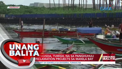 Ilang mangingisda, tumigil na sa panghuhuli dahil sa Reclamation Projects sa Manila Bay | UB
