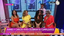Juanes y Carlos Vives celebran en grande sus cumpleaños