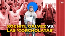 Xóchitl Gálvez REDUCE la brecha contra las ‘CORCHOLATAS’ de MORENA