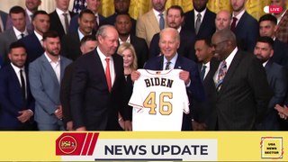 Biden welcomes World Series champion Houston Astros to White House