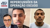 Justiça de SP aceita denúncias contra acusados de matar PM no Guarujá; Vilela comenta