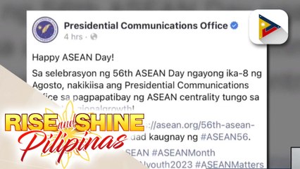 PCO, kaisa sa pagpapatibay ng ASEAN Centrality