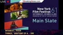 New York Film Festival Unveils 2023 Lineup: ‘Zone of Interest,’ ‘Poor