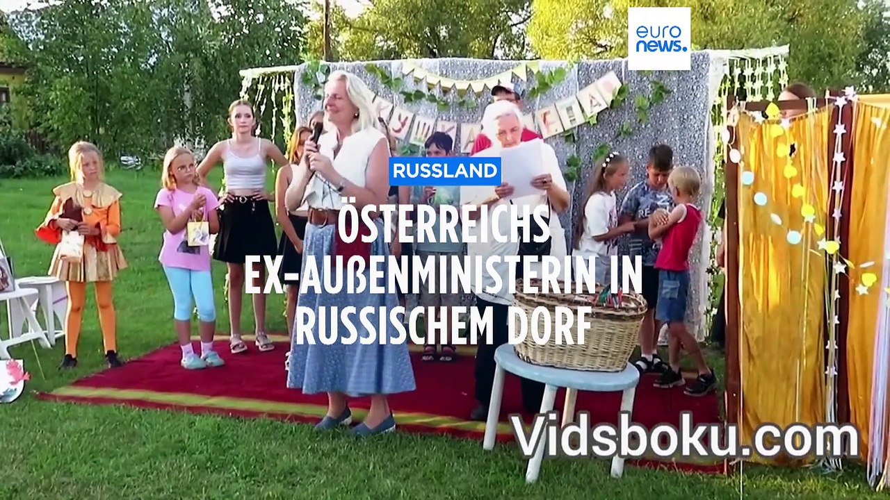 Sie tanzte mit Putin: Karin Kneissl schwärmt vom Landleben in Russland