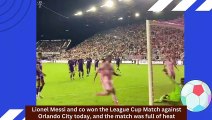 Orlando city’s coach Reaction to Lionel Messi’s Fight with his Players