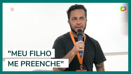 Thammy Miranda se emociona ao falar sobre paternidade: 'Presente'